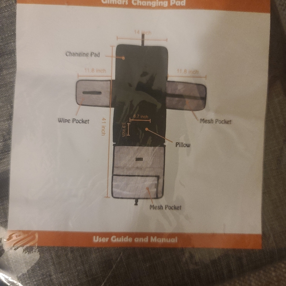 Diaper changing kit